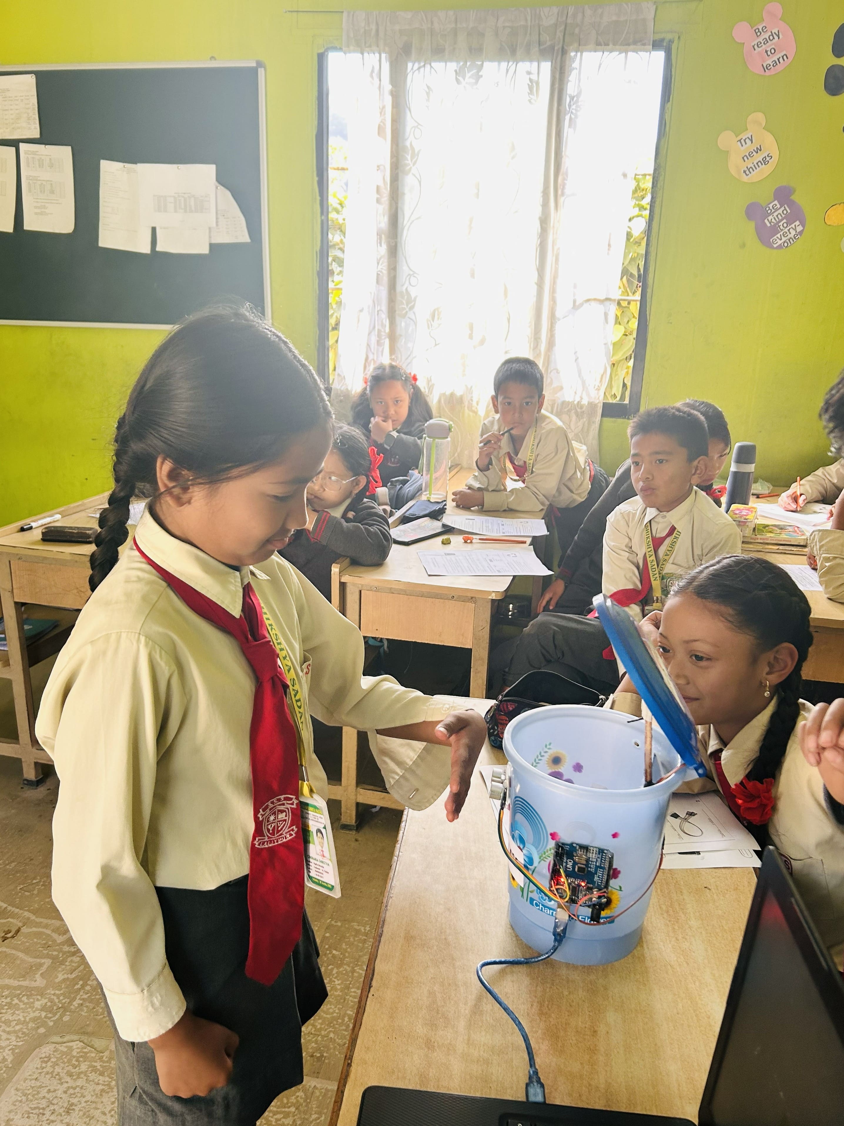 Smart Dustbin project 1