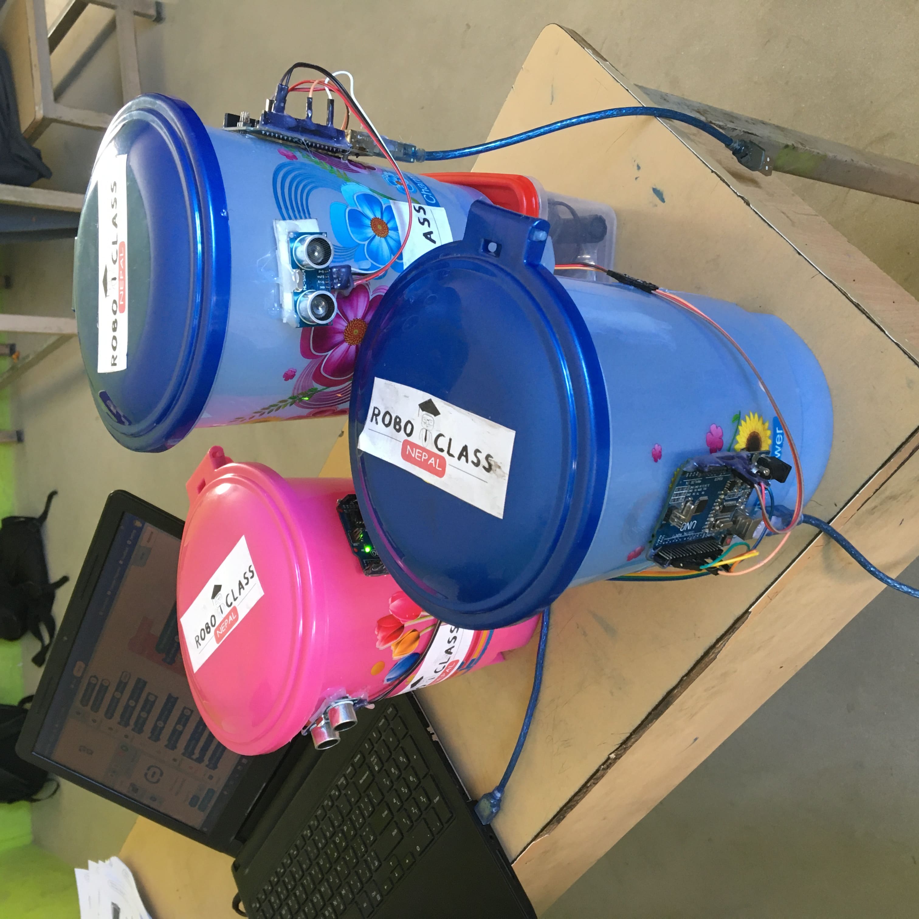 Smart Dustbin project 3